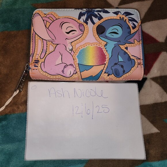 Angel & stitch loungefly wallet - Picture 1 of 2